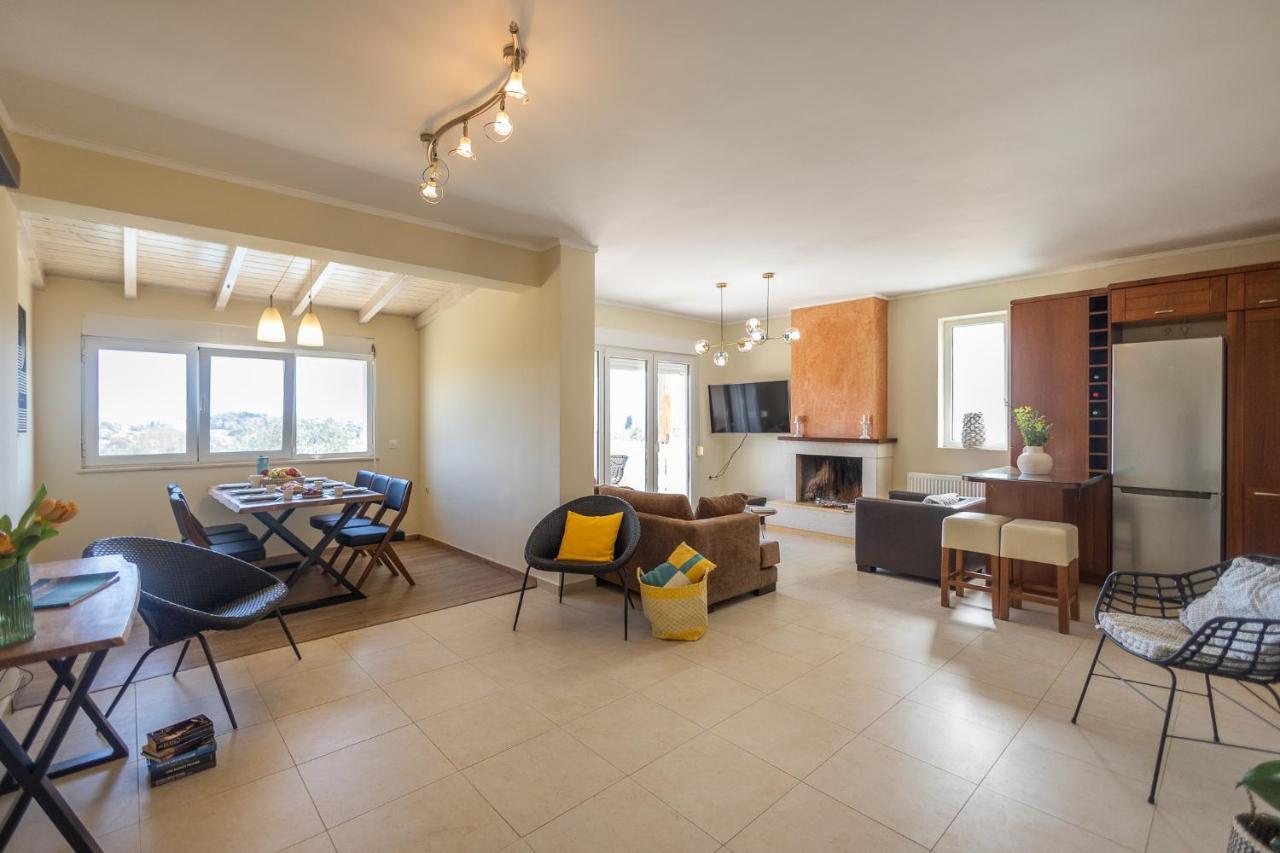 Ioli Corfu Maisonette Kastanéa Eksteriør billede